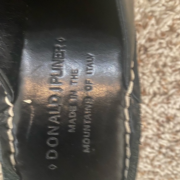 Donald J Pliner Black Mule Slides - Picture 3 of 4